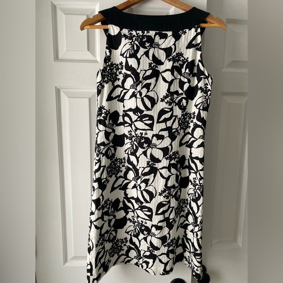 Vintage Ann Taylor Loft B & W Dress Size 4 - Picture 3 of 4